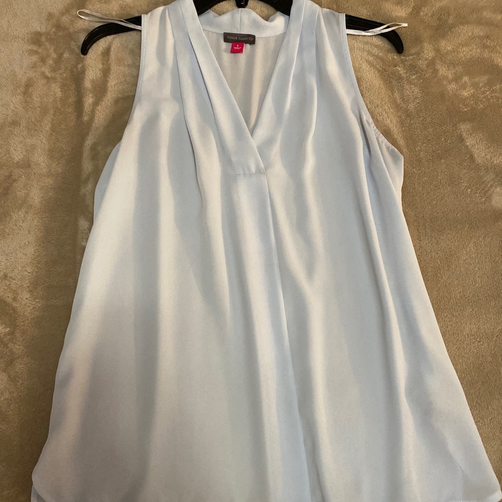 Baby blue blouse